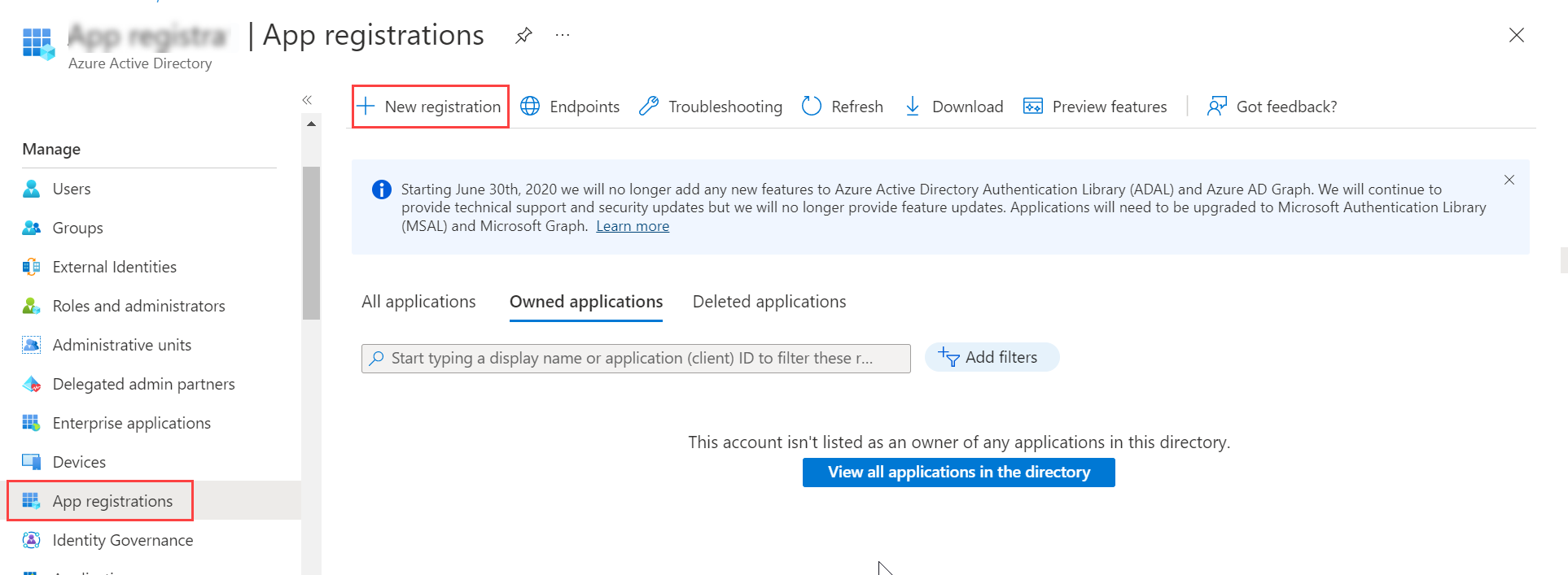 Azure App Registration