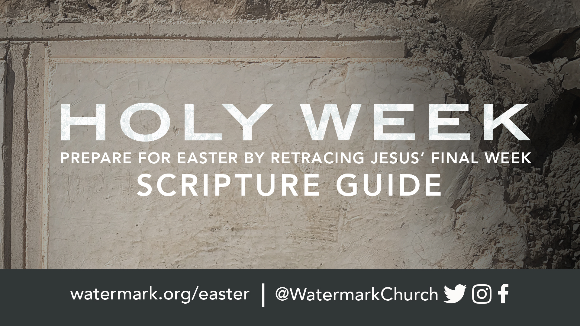 Scripture Guide to Holy Week Hero Image