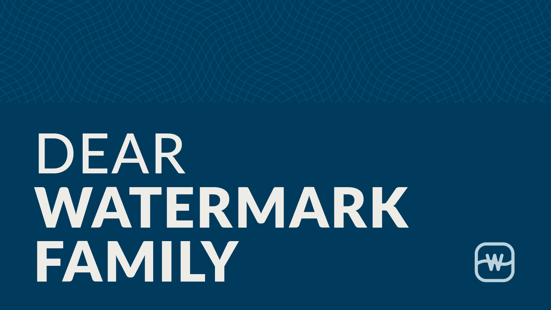 1 Corinthians Series // Watermark Community Church 