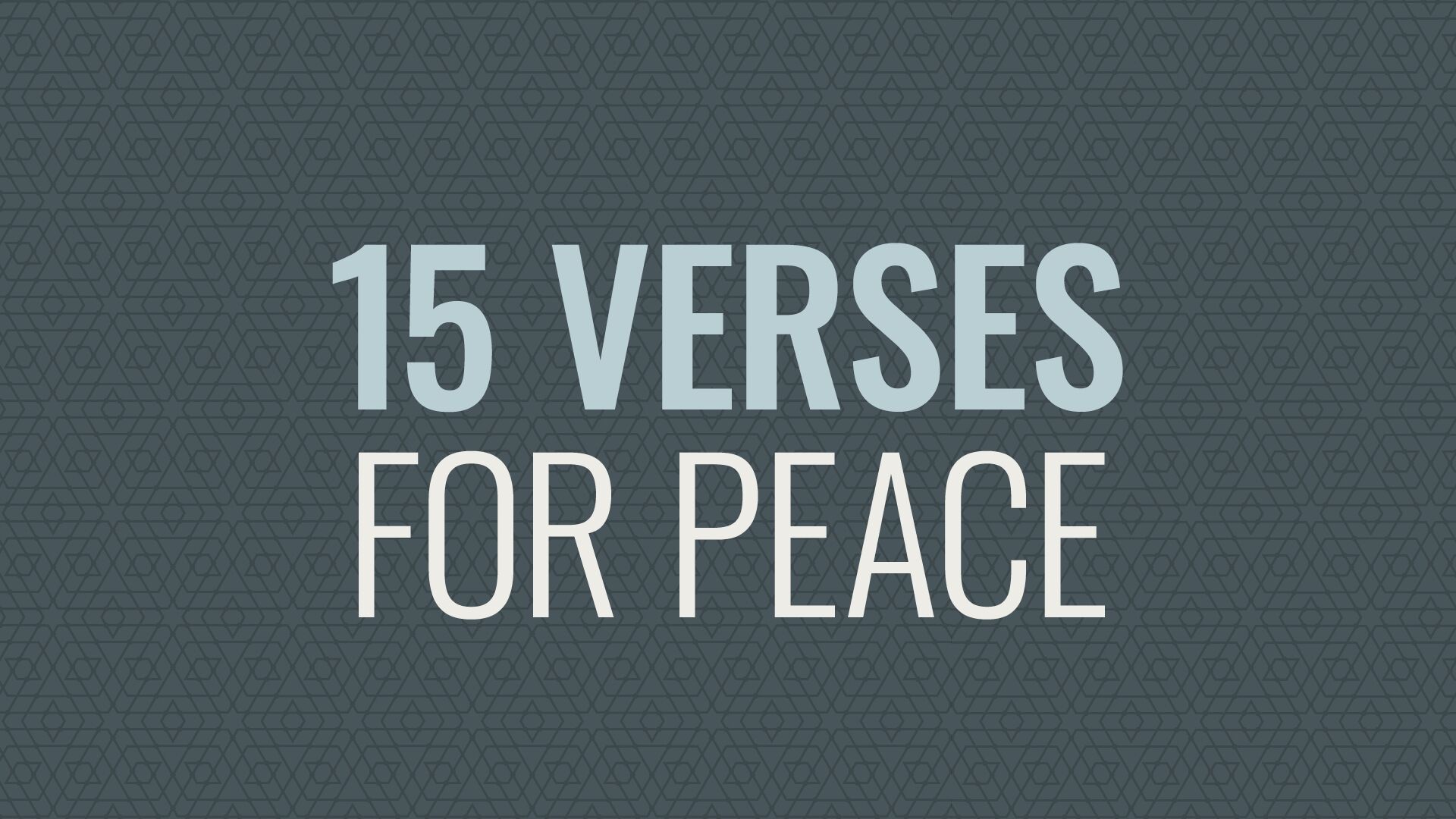 Seeking Inner Peace: 15 Verses to Help Hero Image