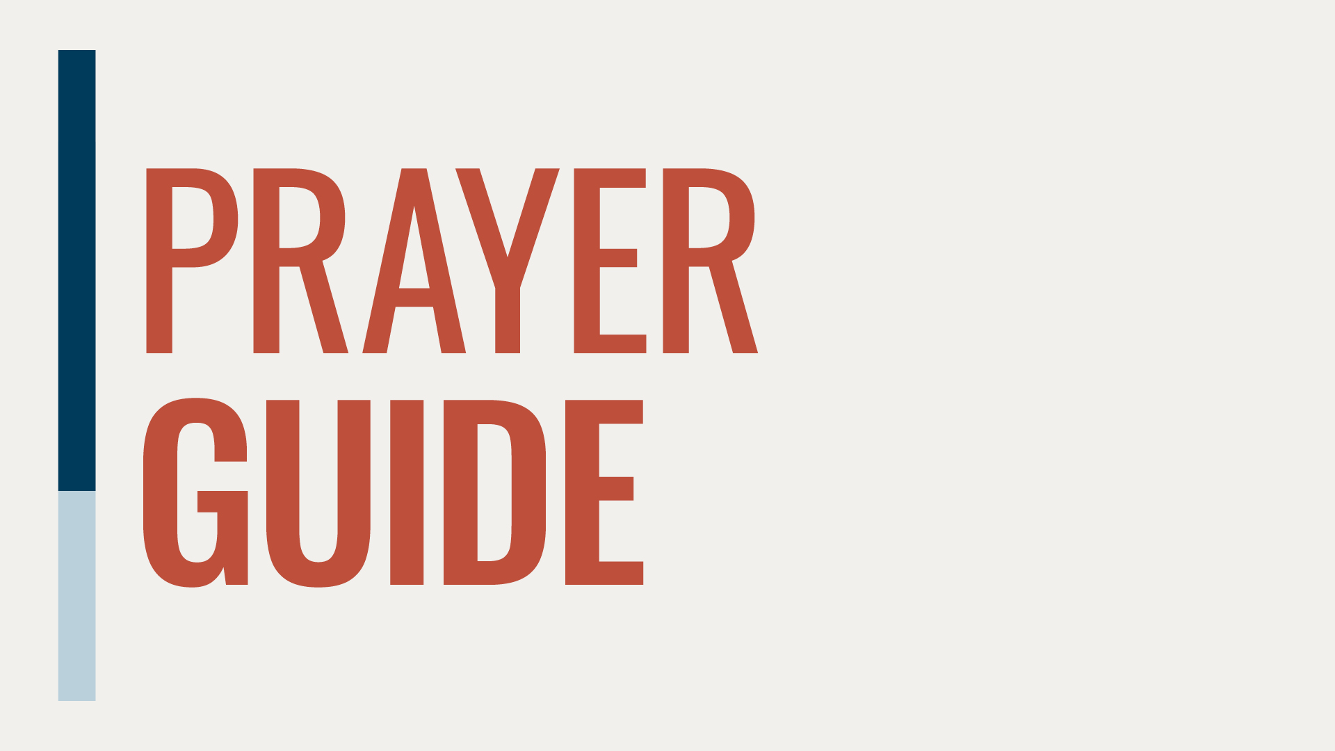 Election Prayer Guide  Hero Image