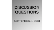 Discussion Questions September 1 2013 Watermark Community Church