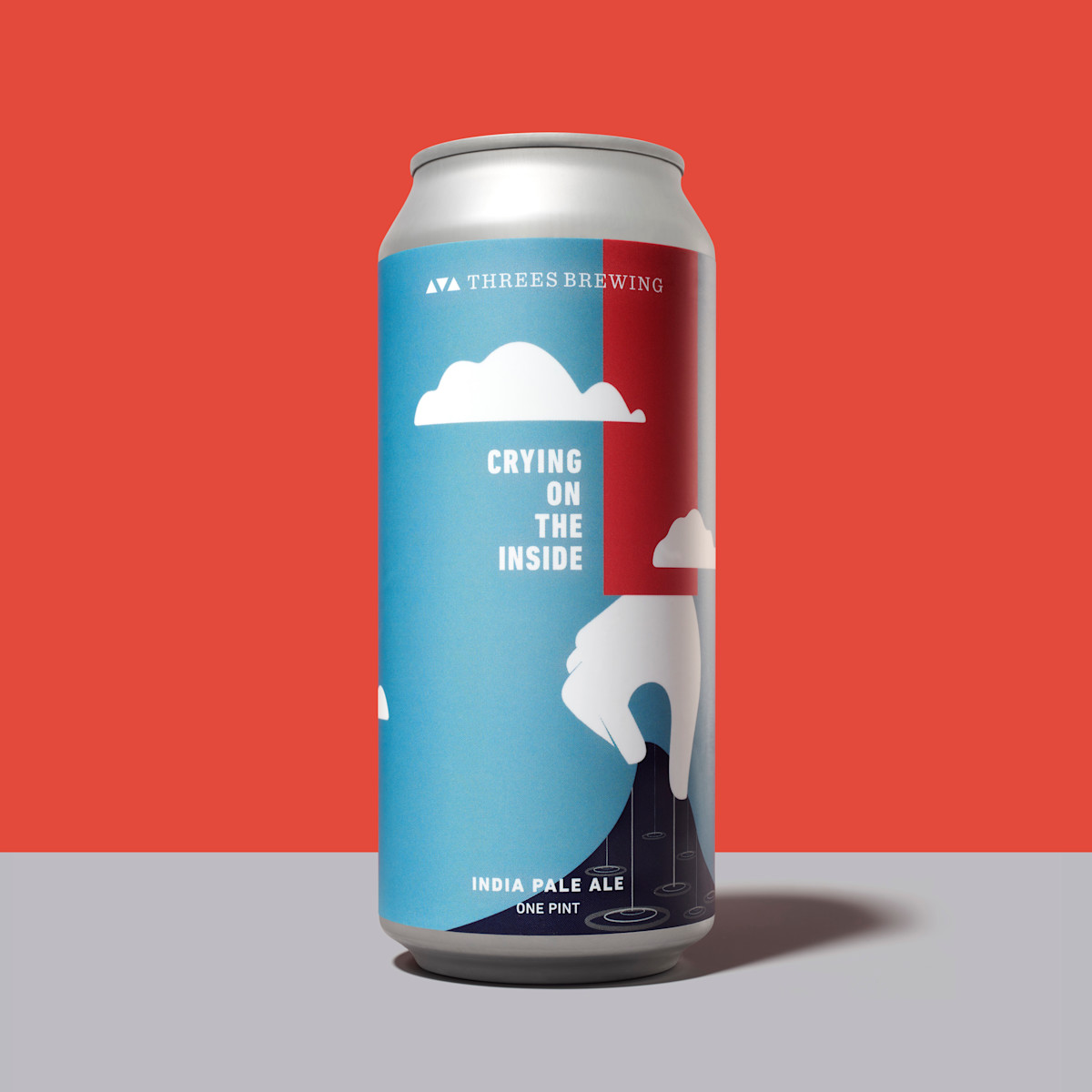 Threes Brewing Crying On The Inside No one knows it's just a pose. threes brewing crying on the inside