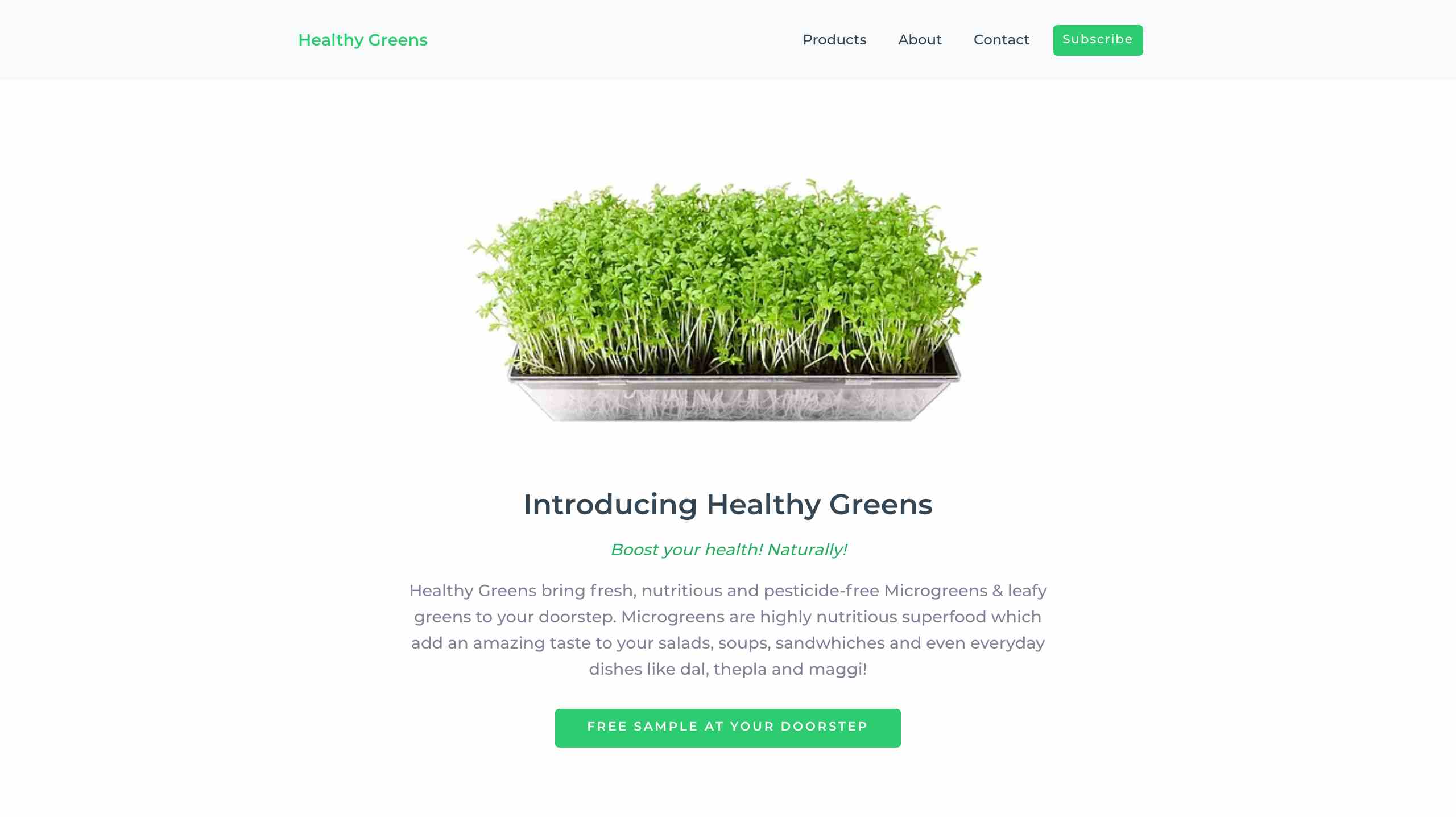 Healthy Greens