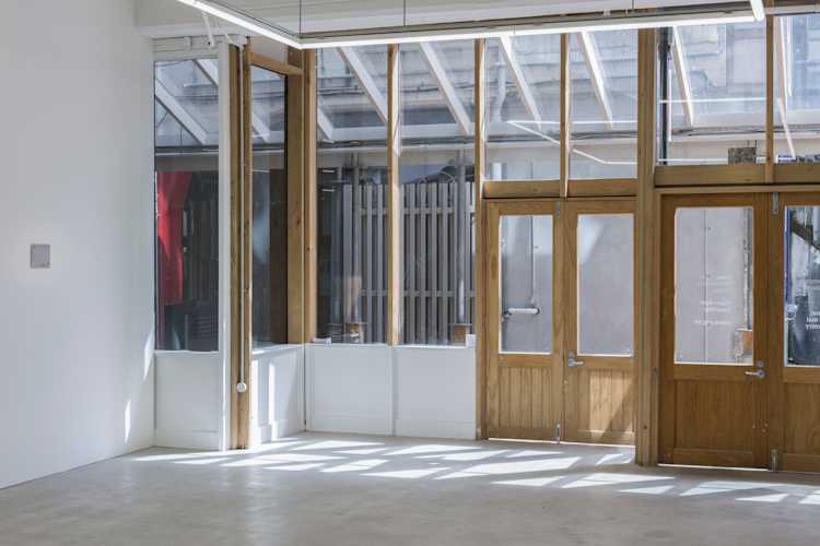 Pictured: Installation view, elbow-room in the universe, Enjoy Contemporary Art Gallery, Te Whanganui-a-Tara Wellington. Photograph by Cheska Brown