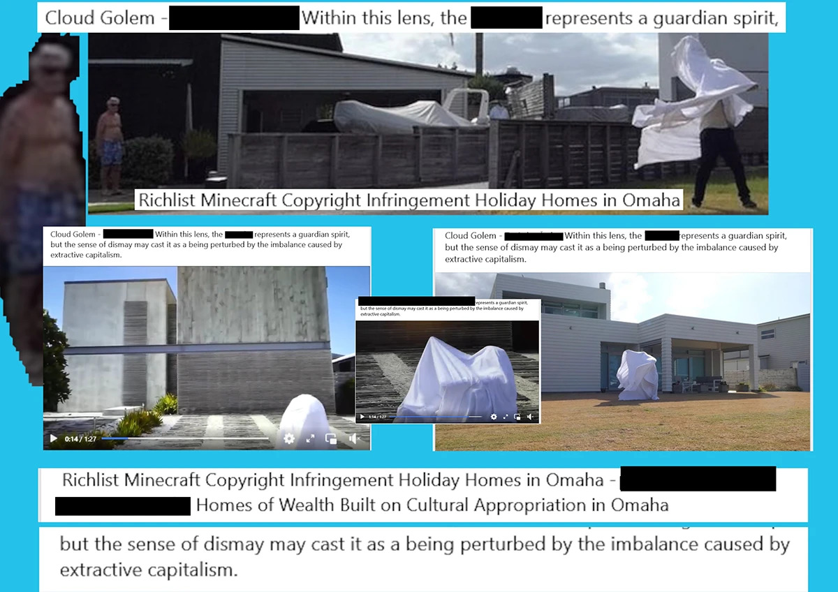 Pictured: Redacted collage which appears to have been made from a Facebook dump as at 11 June 2011.