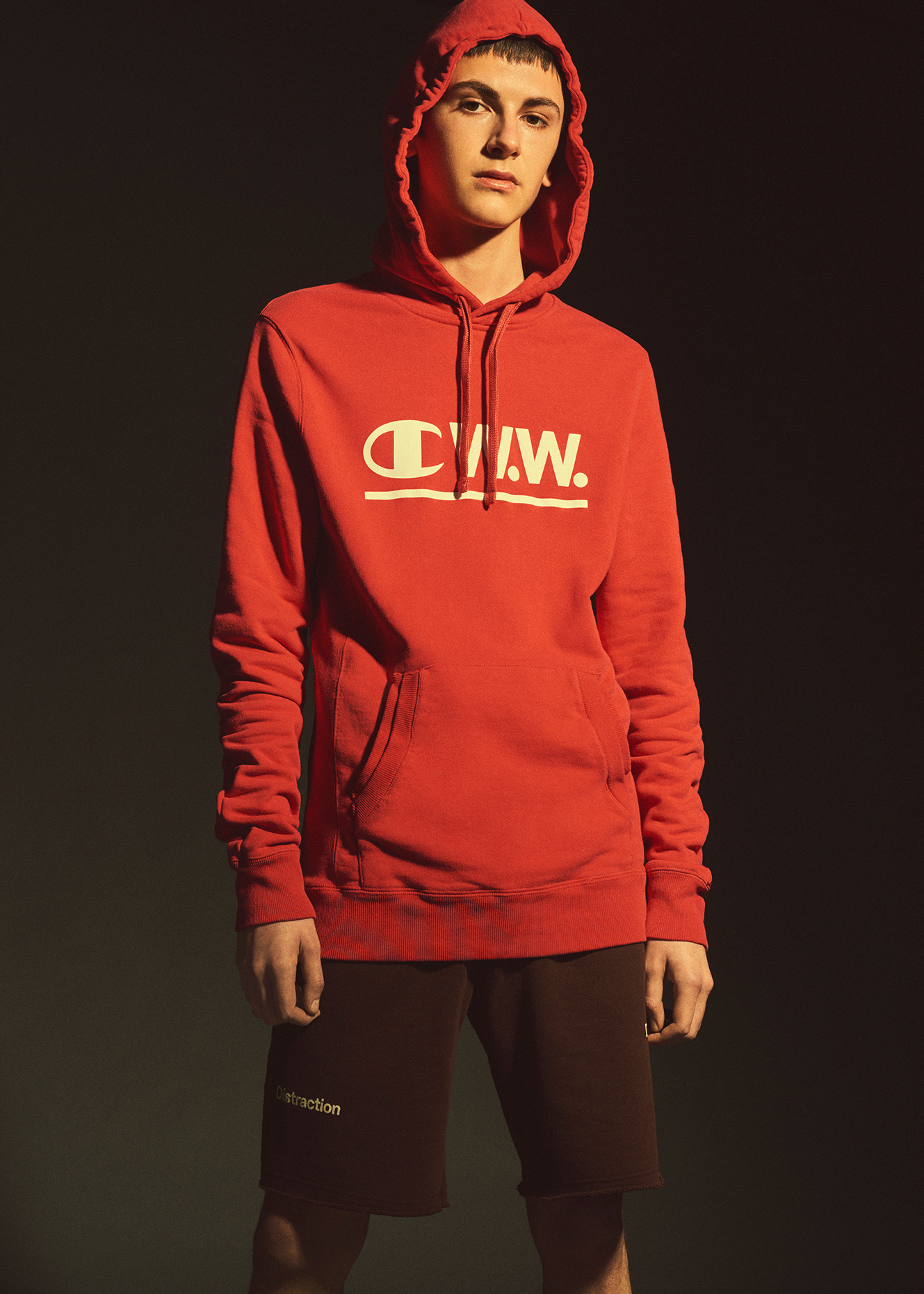 Champion x wood wood hoodie new arrivals