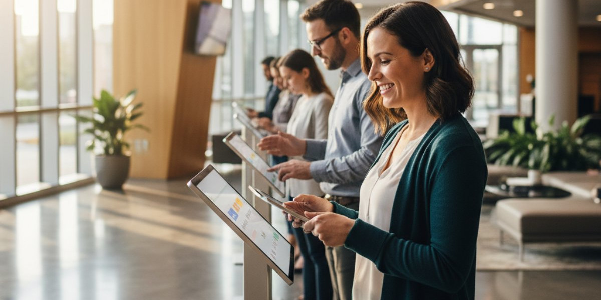 How to Increase Client Engagement with Survey Kiosks