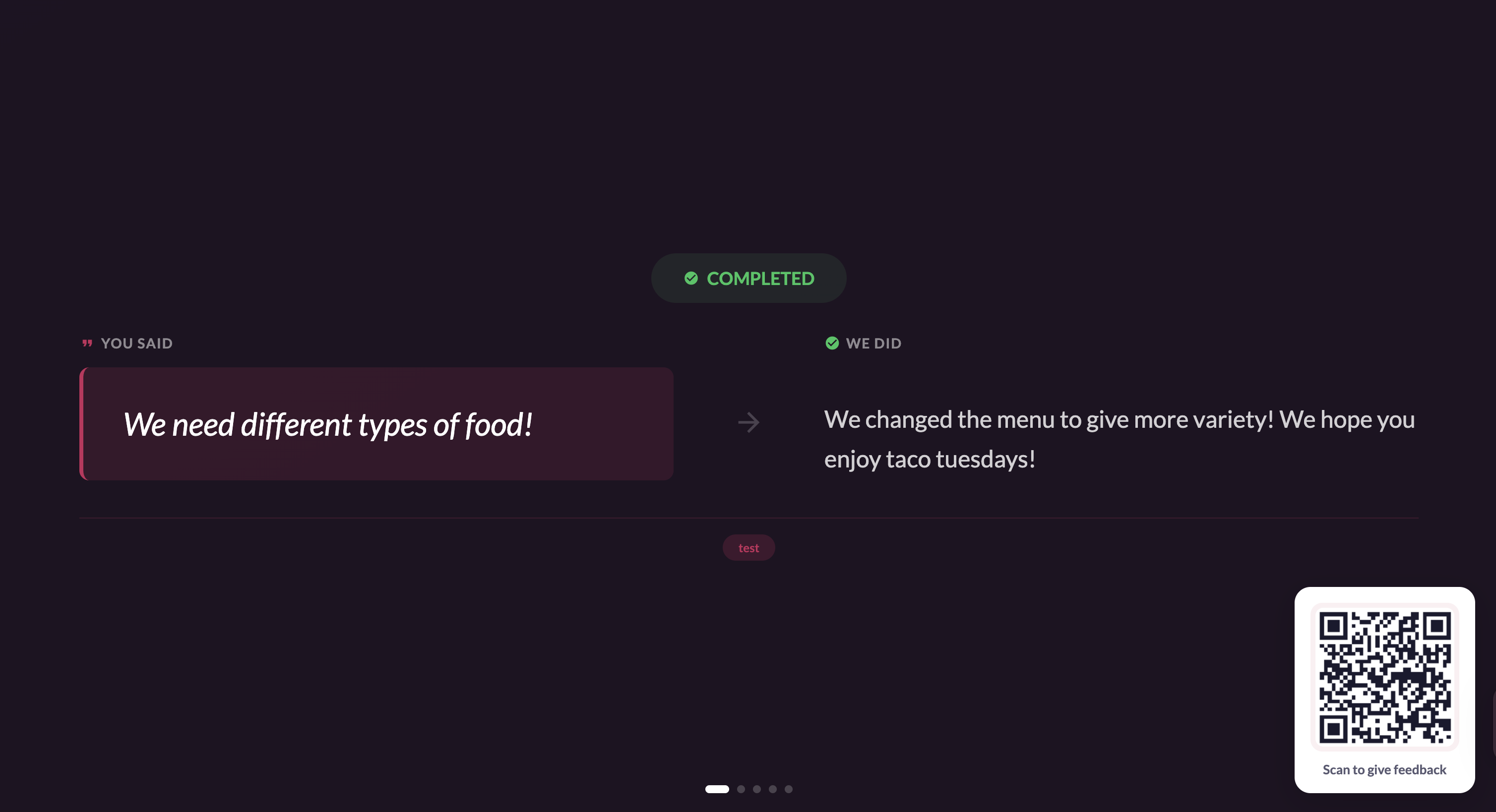 Implementation photo