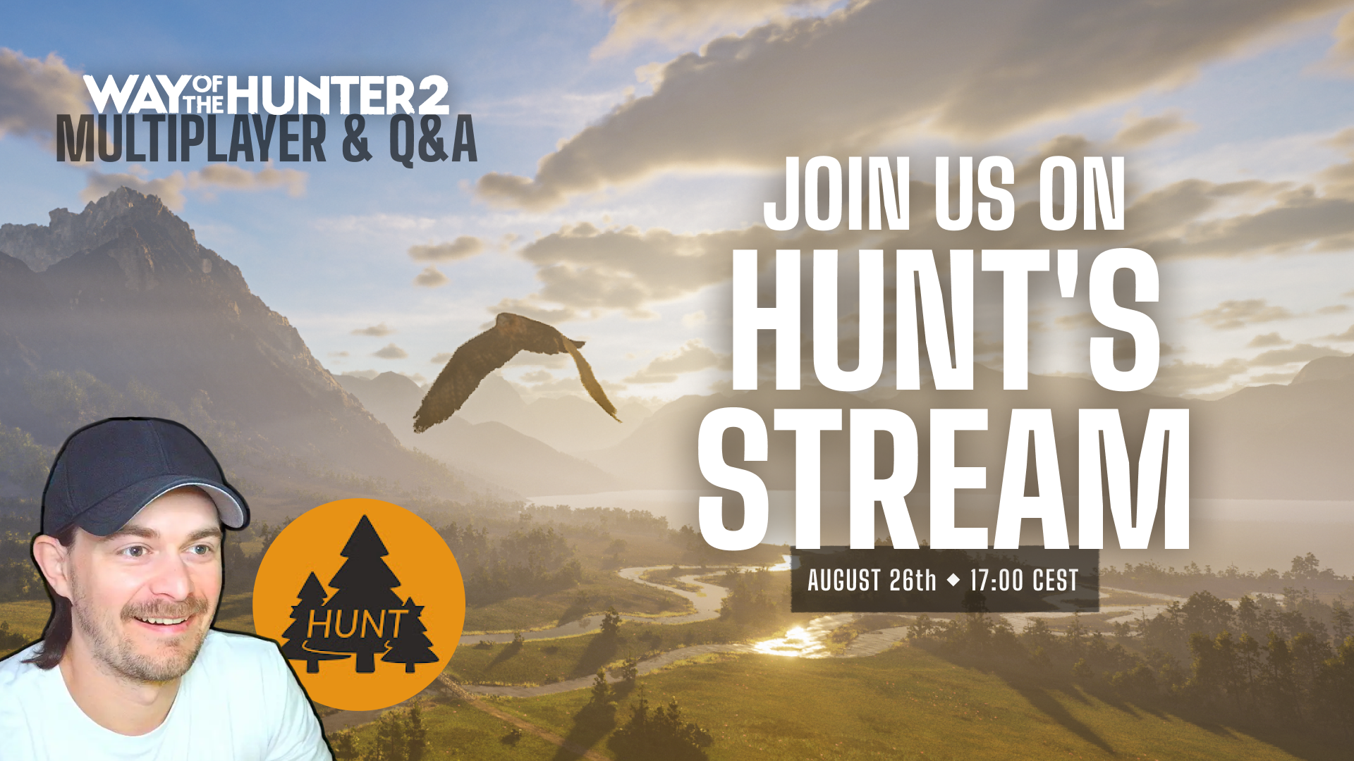 Come hang out, and let's talk Way of the Hunter 2!