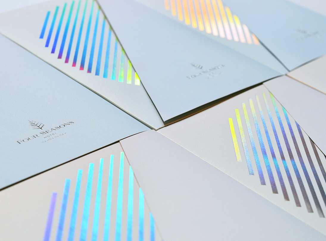 Close-up of Bahrain Bay Membership Kit Folder