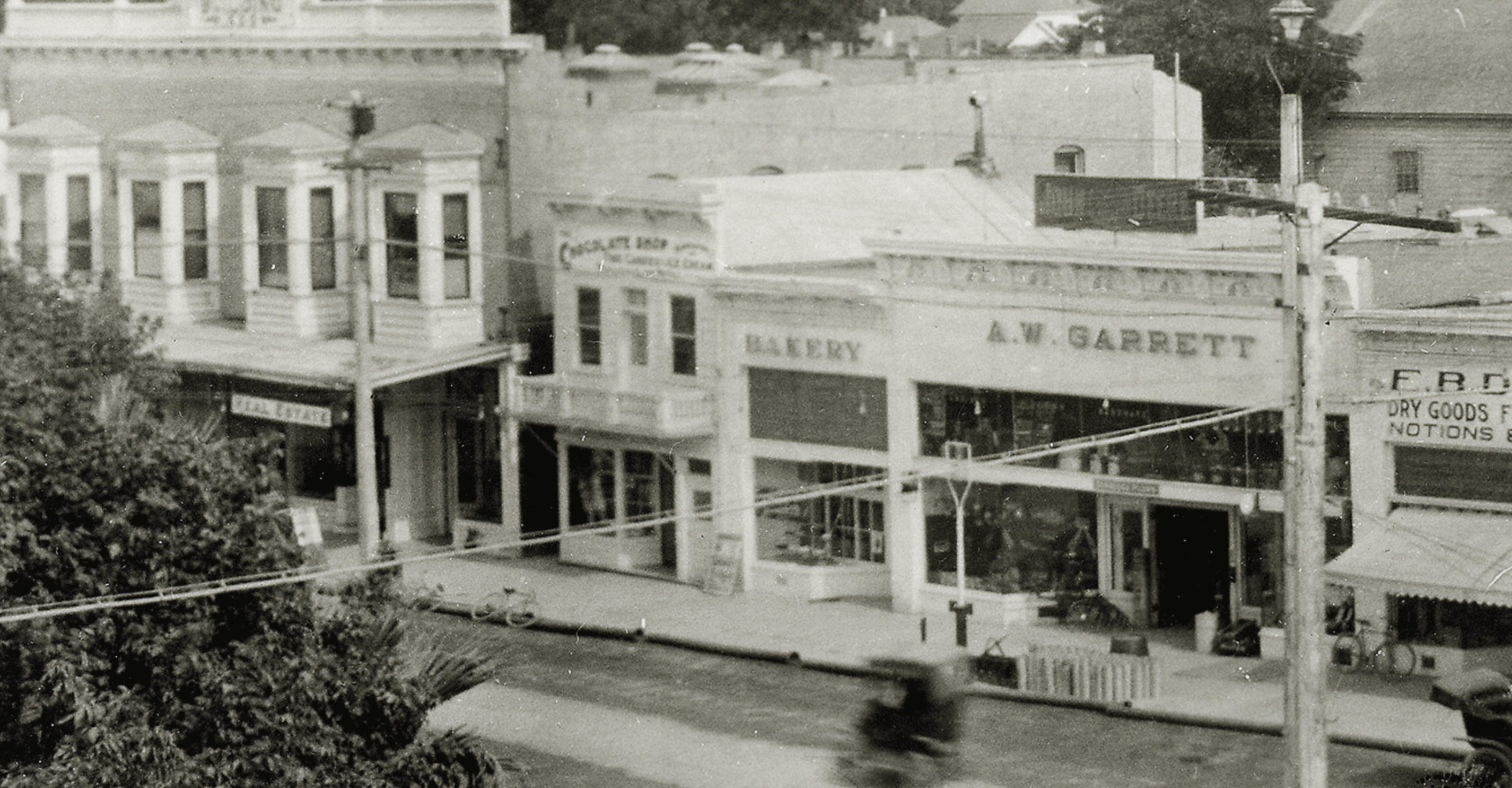 A historical photograph of Healdsburg, Pomona, California