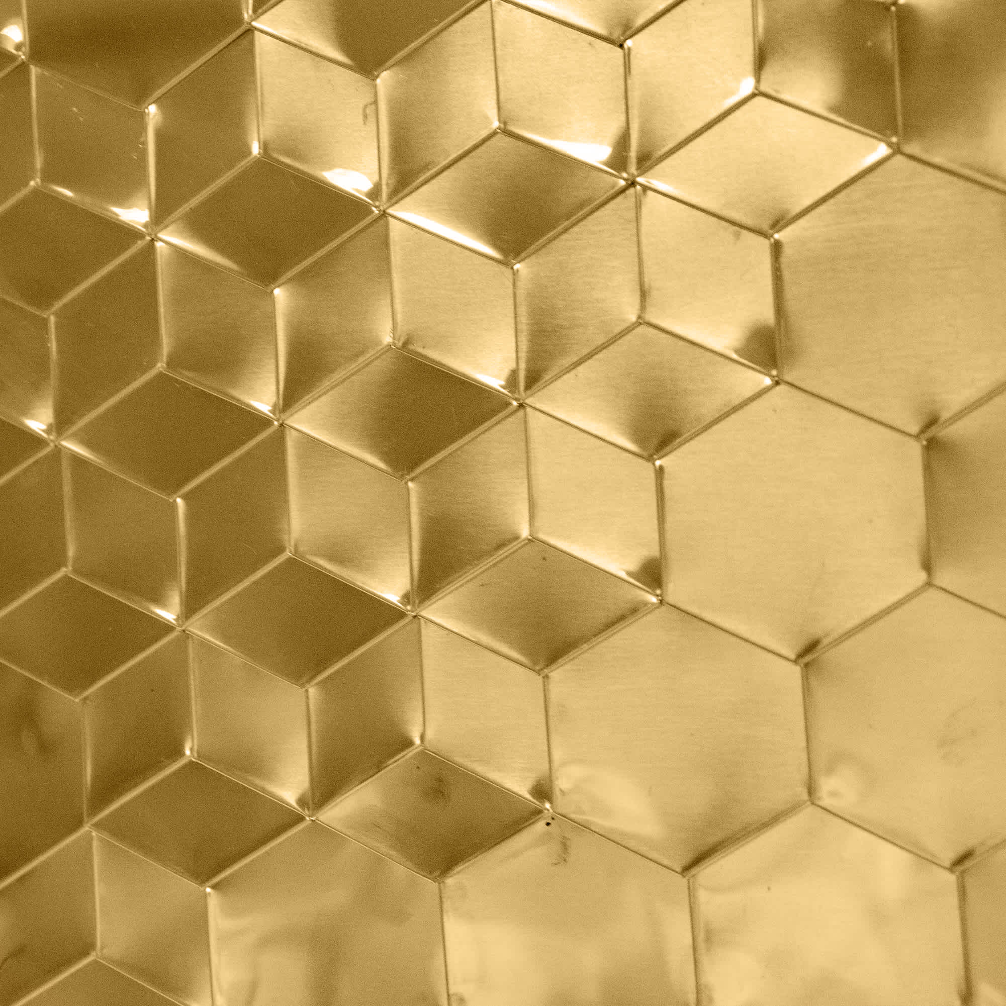 gold texture hexagon