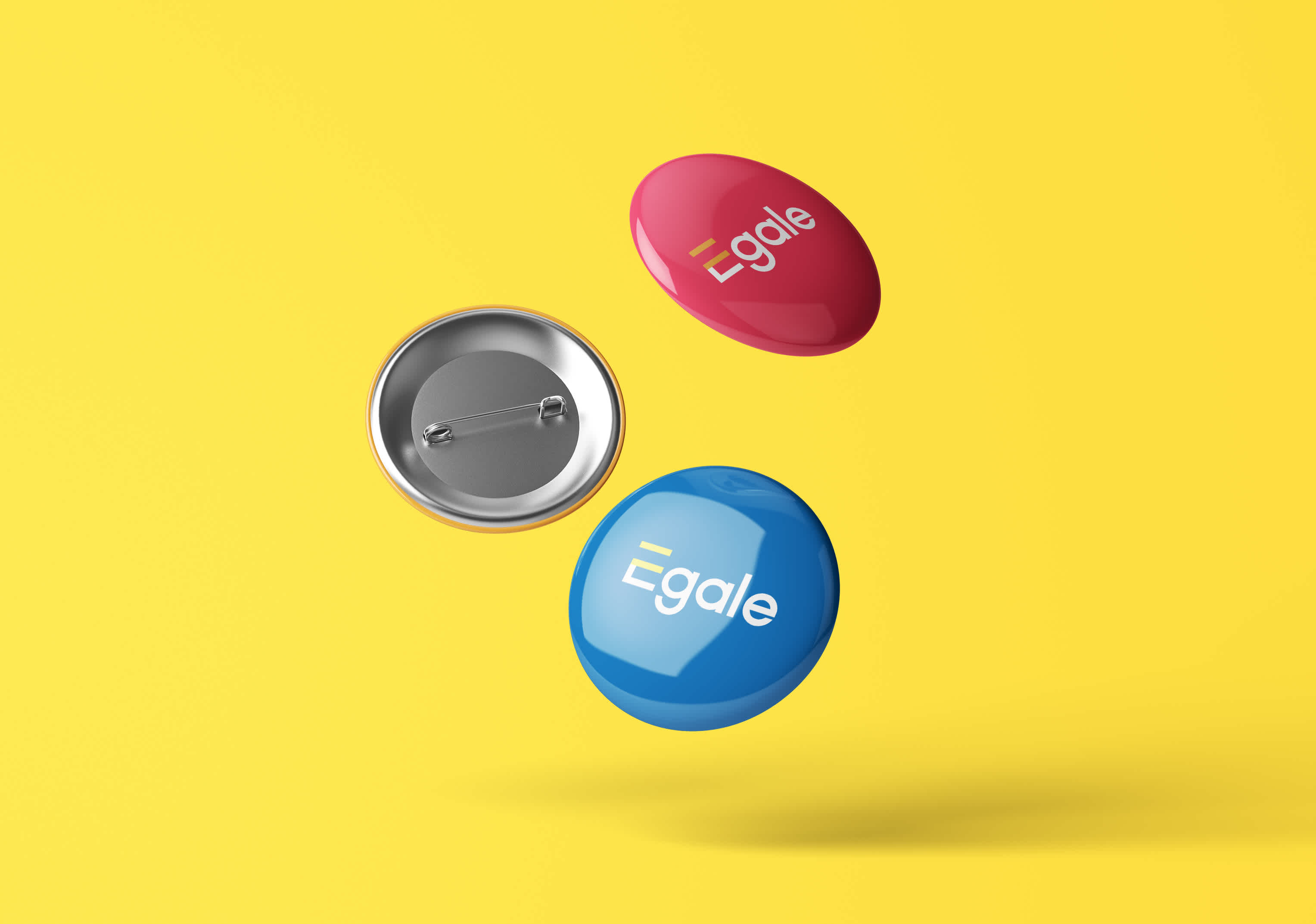 Egale Pins Mockup