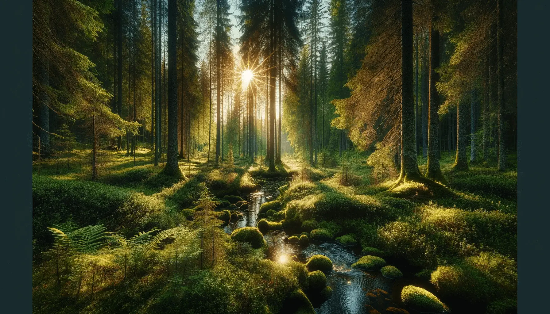 Kuvitteellinen metsä Suomesta