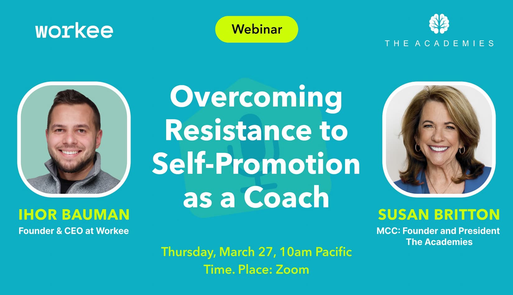 Unlock Your Coaching Potential: Free Webinar on Overcoming Resistance to Self-Promotion