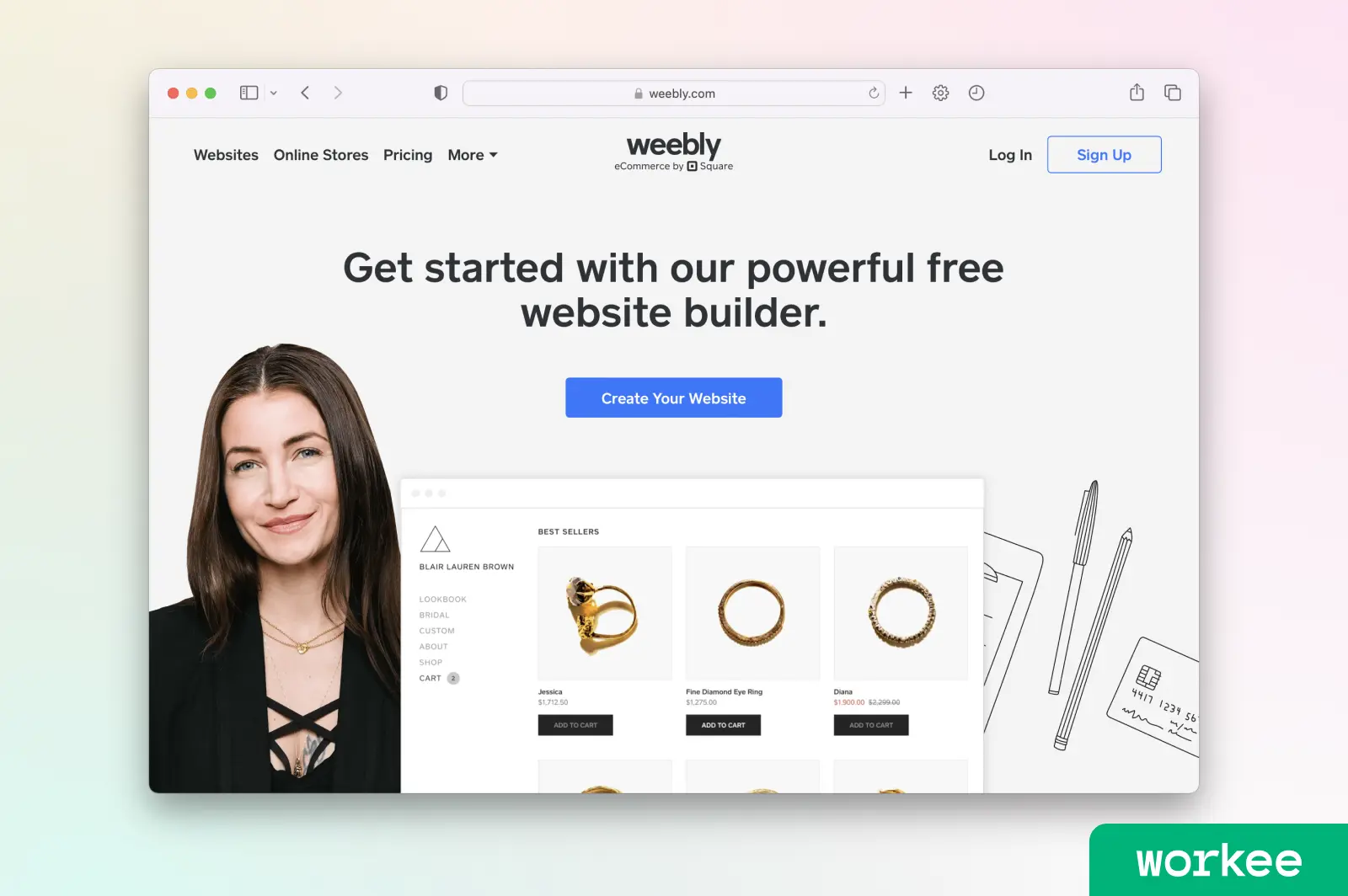 10 Best Website Builders-blog-3-workee