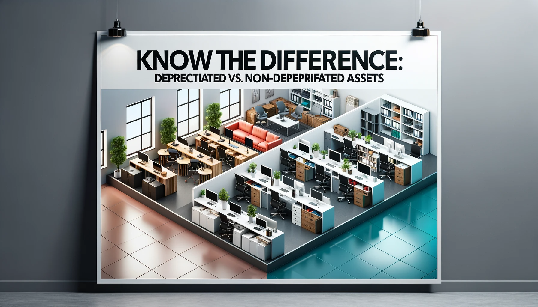 What are depreciated and nondepreciated assets