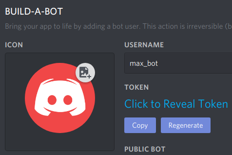 copy bot token