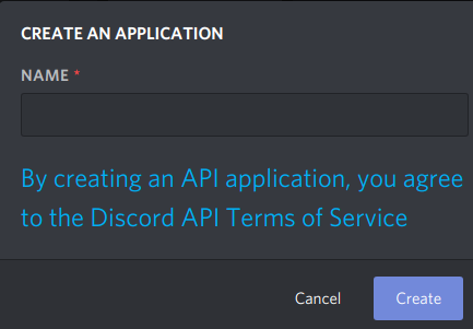 Create new applications