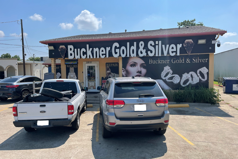 Store front of Buckner Gold & Silver