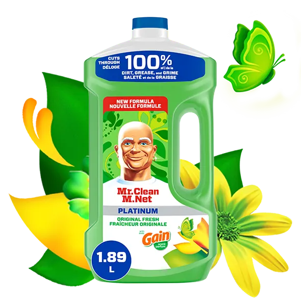 Multi-Surface Cleaner with Gain Original Fresh Scent 1.89 L