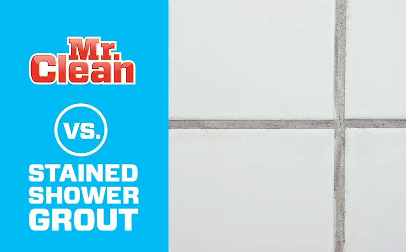 MrClean vs Stained Shower Grout Video Thumbnail
