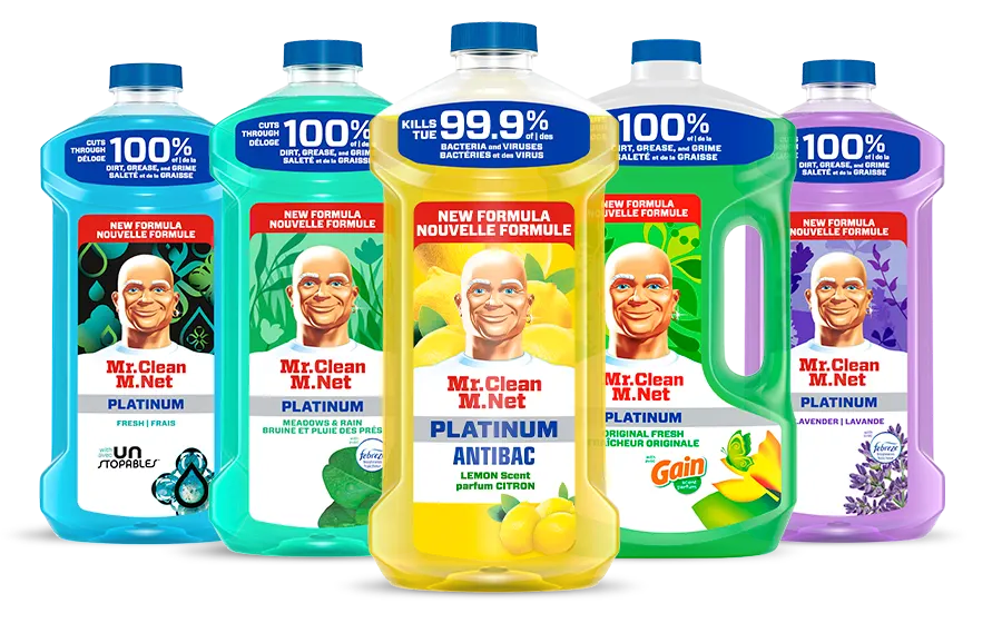 Powerful Cleaning, Long Lasting Freshness