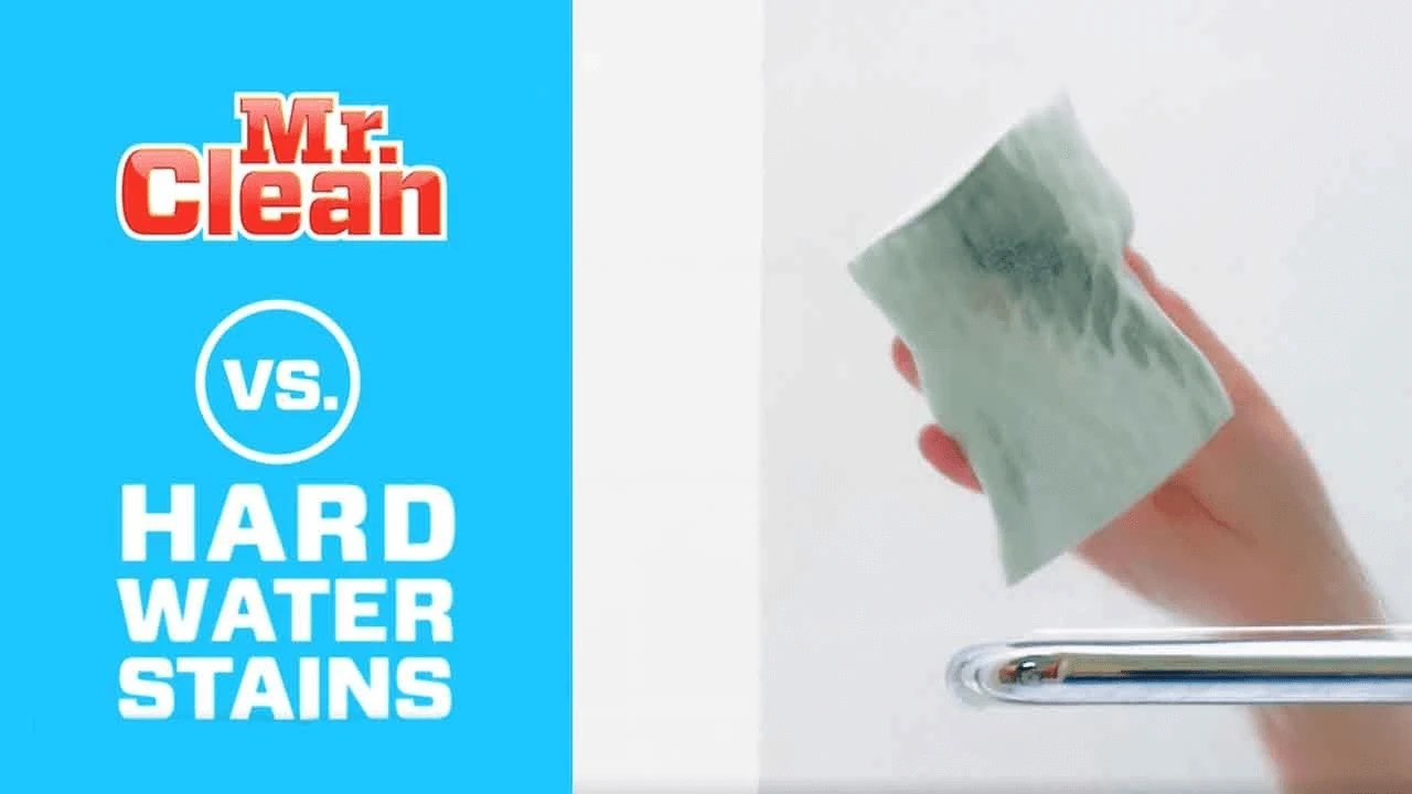 Mr. Clean vs. Hard Water Stains - video thumbnail