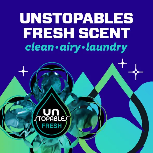 Unstopables fresh scent: clean - airy - laundry