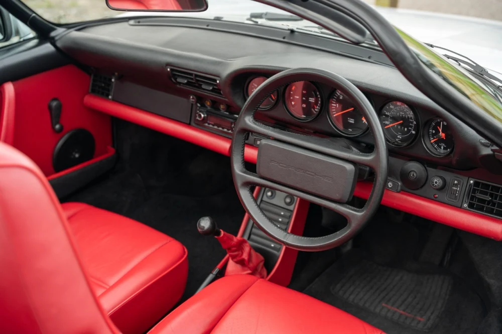 Getting Behind The Wheel Of A 911 3.2 Speedster - Interior