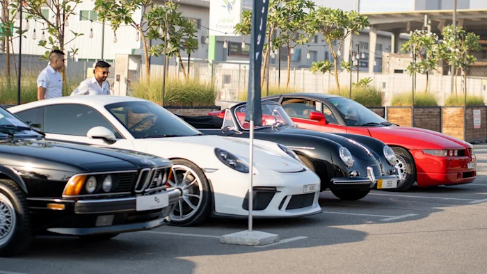 Image for article titled: Enthusiasts assemble to mark start of collector car season with Dubai Coffee Run