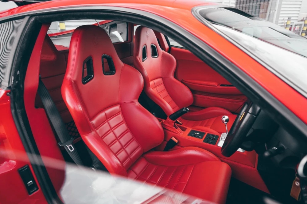 What To Pay For A Ferrari F430 Spyder Rosso Red Sport Seats