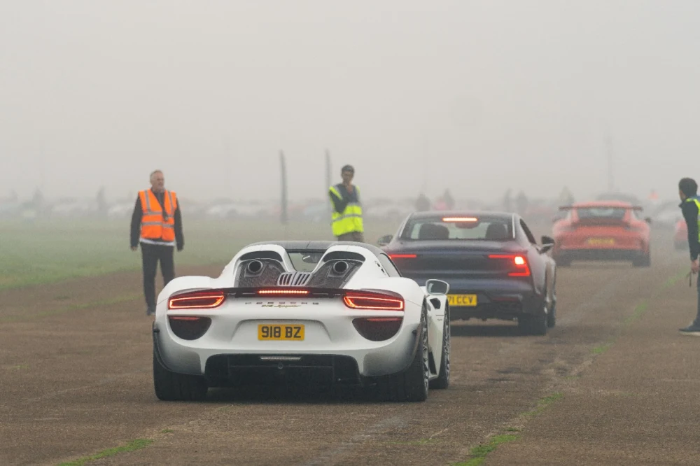 Our Coffee Run At Bicester Heritage Welcomed Over 2,000 Cars Porsche 918 Spider