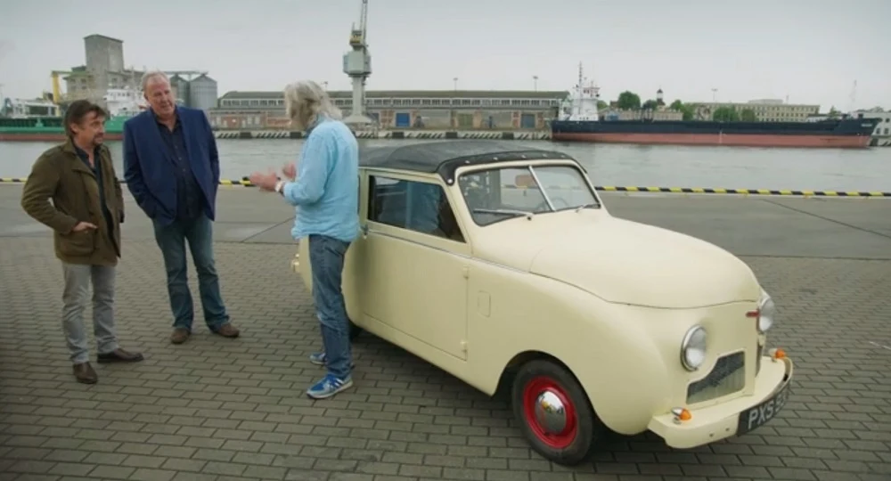 James May drives Crosley Convertible bought at auction for The Grand Tour (4)