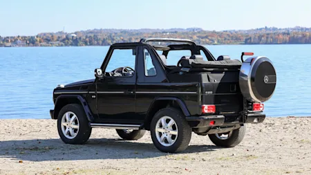 Image for article titled: Why is the Mercedes-Benz G-Class Cabriolet collectible?