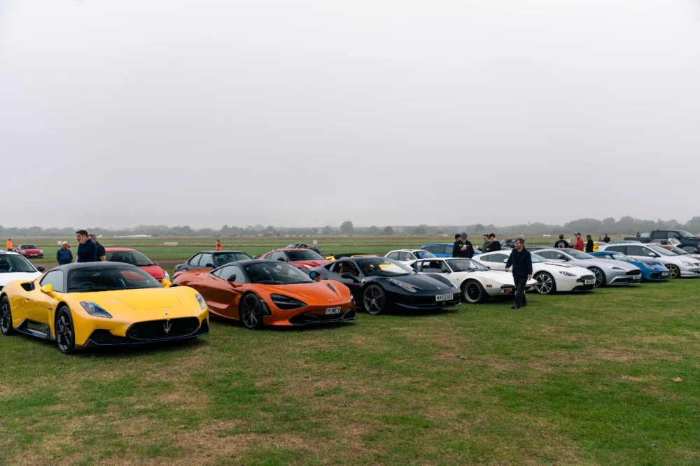 Our Coffee Run At Bicester Heritage Welcomed Over 2,000 Cars McLaren 720S