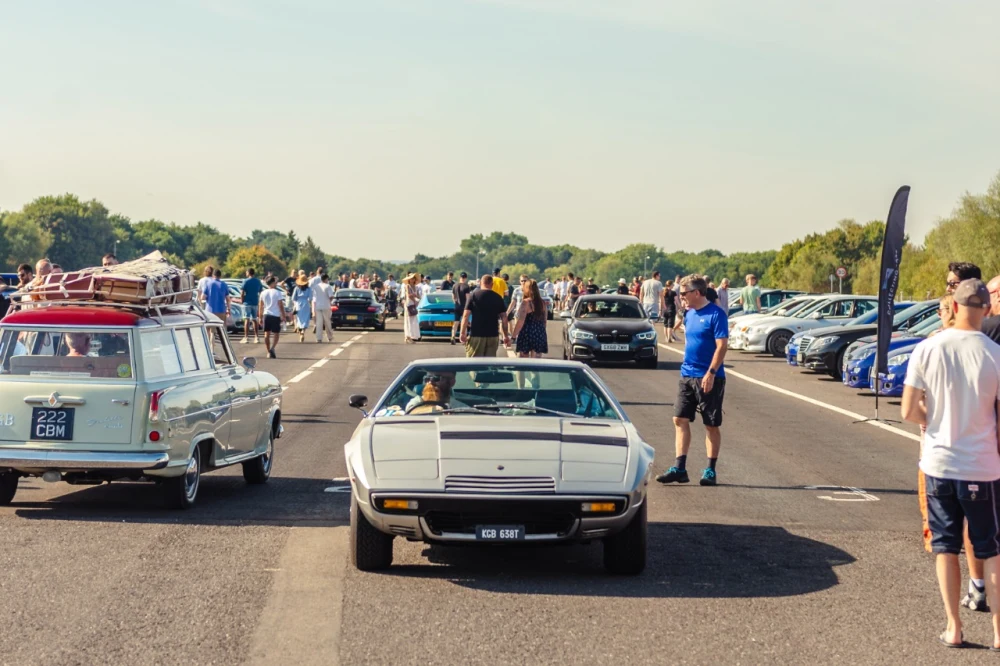 750 Cars Attend Our Coffee Run At Mercedes-benz Brooklands Maserati