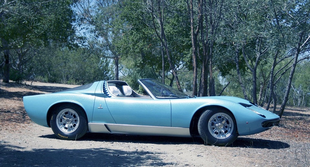 Wednesday One-Off: 1968 Lamborghini Miura Roadster