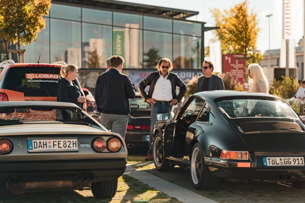 We Host A Coffee Run At Munich's Motorworld Ferrari 308 GTS