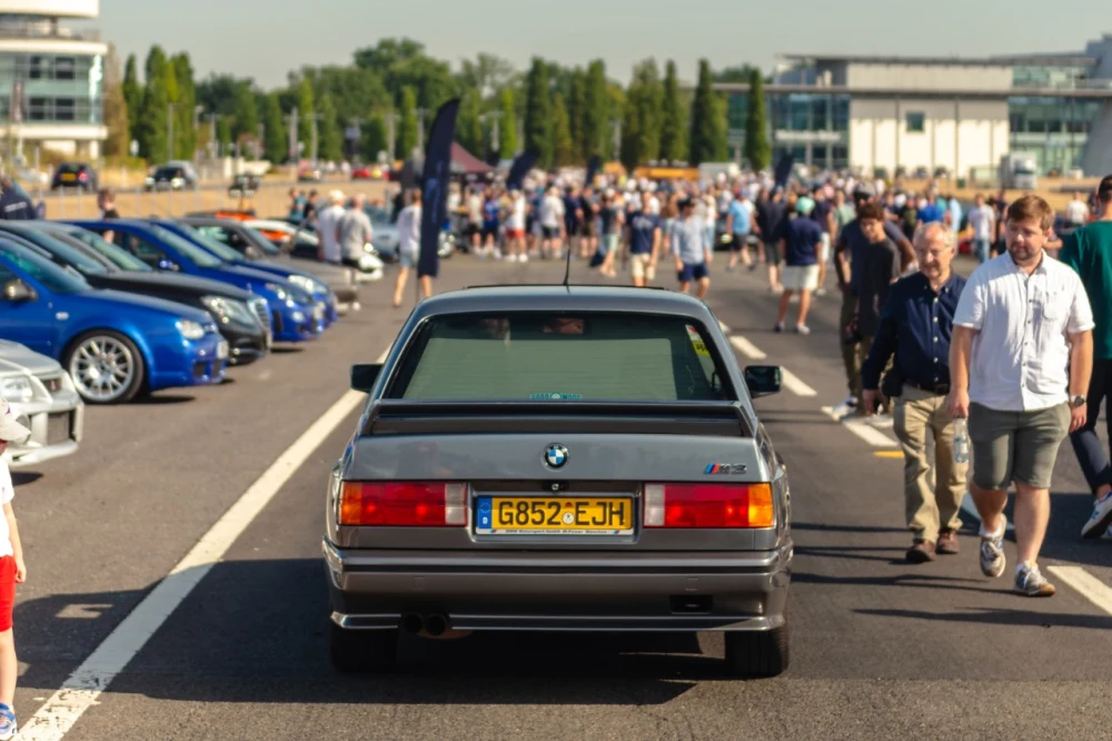 750 Cars Attend Our Coffee Run At Mercedes-benz Brooklands E30 M3