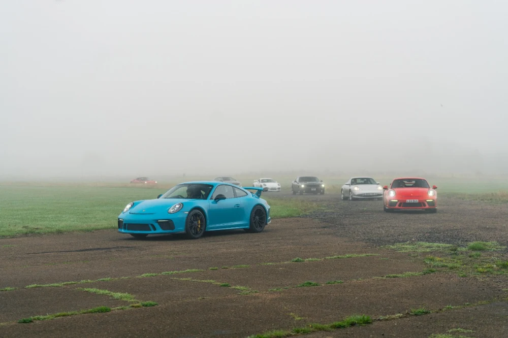 Our Coffee Run At Bicester Heritage Welcomed Over 2,000 Cars Porsche 911 GT3