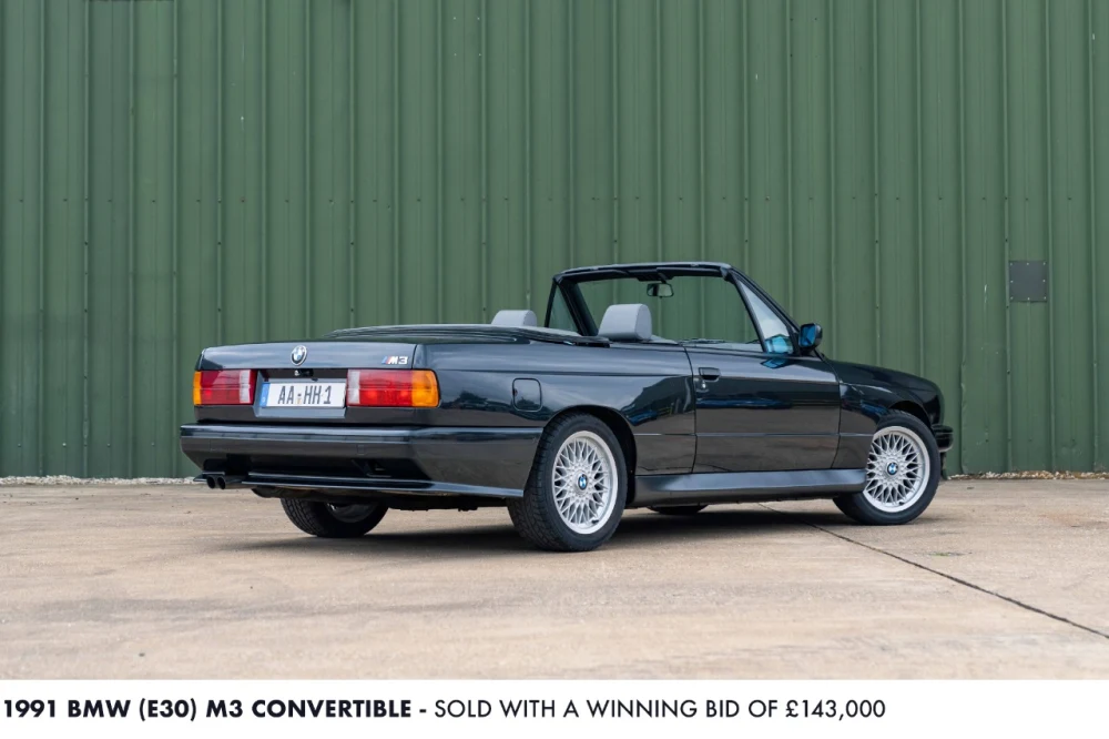 The Mwvmnw Collection Sale Round-up E30 M3
