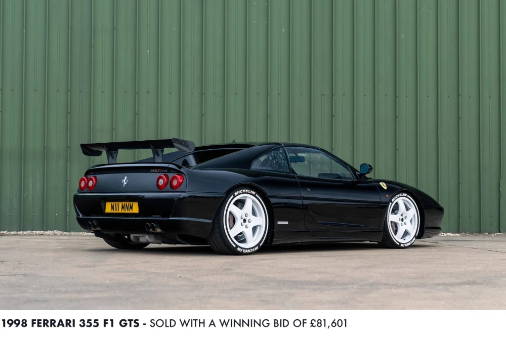The Mwvmnw Collection Sale Round-up F355 GTS