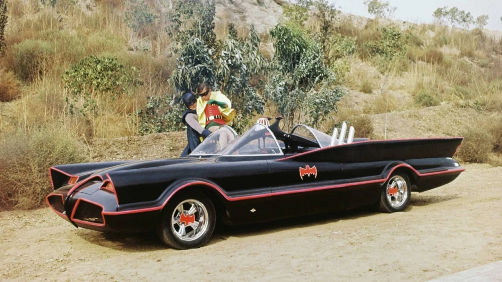 Wednesday One-off: Lincoln Futura The Batman and Robin Batmobile