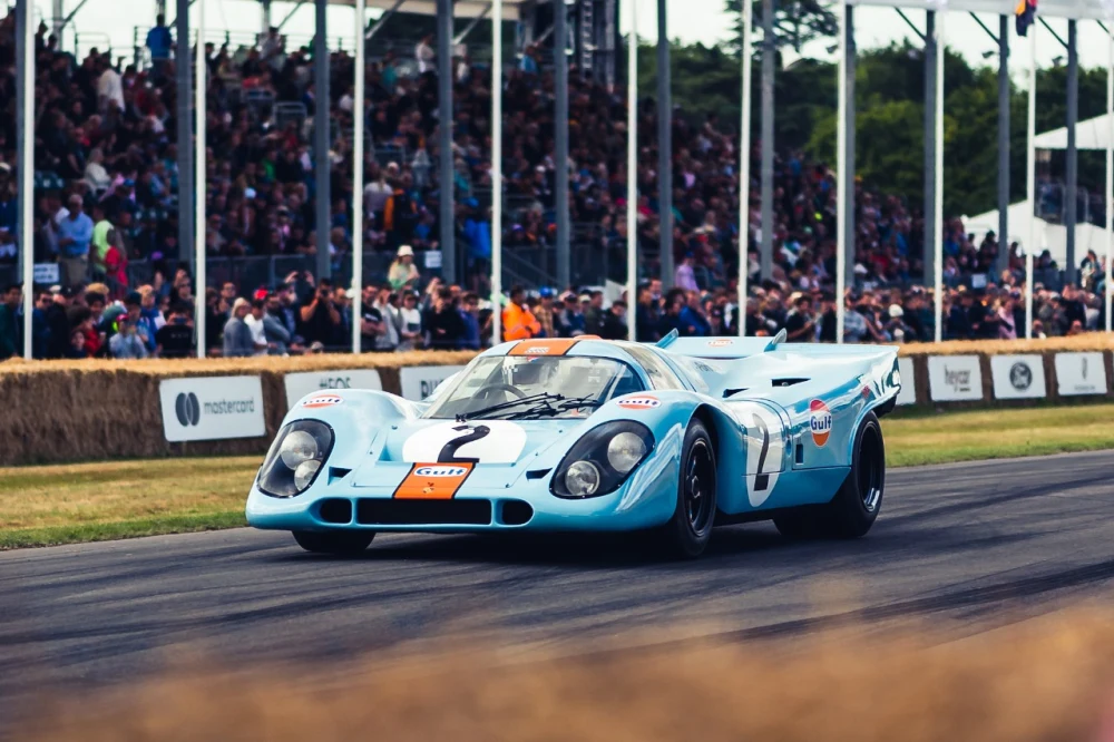 Chris Harris Went To See The Goodwood Festival Of Speed Gulf Livery