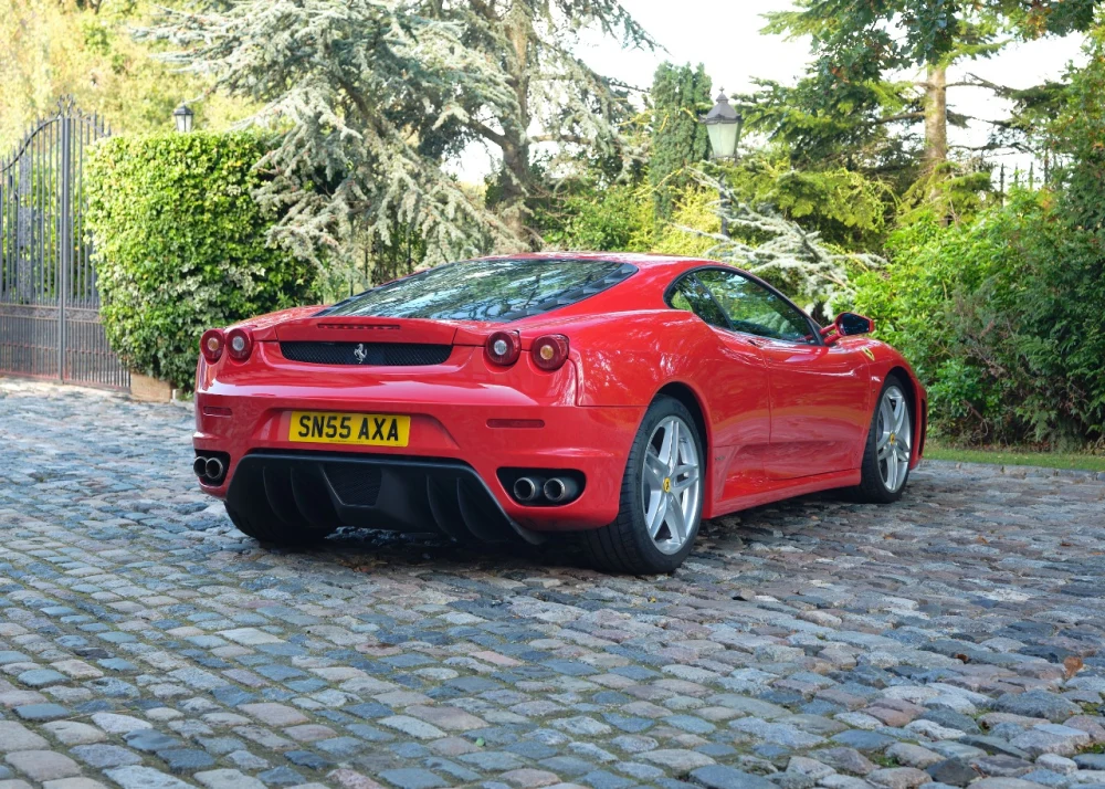What To Pay For A Ferrari F430 Rosso Red Rear