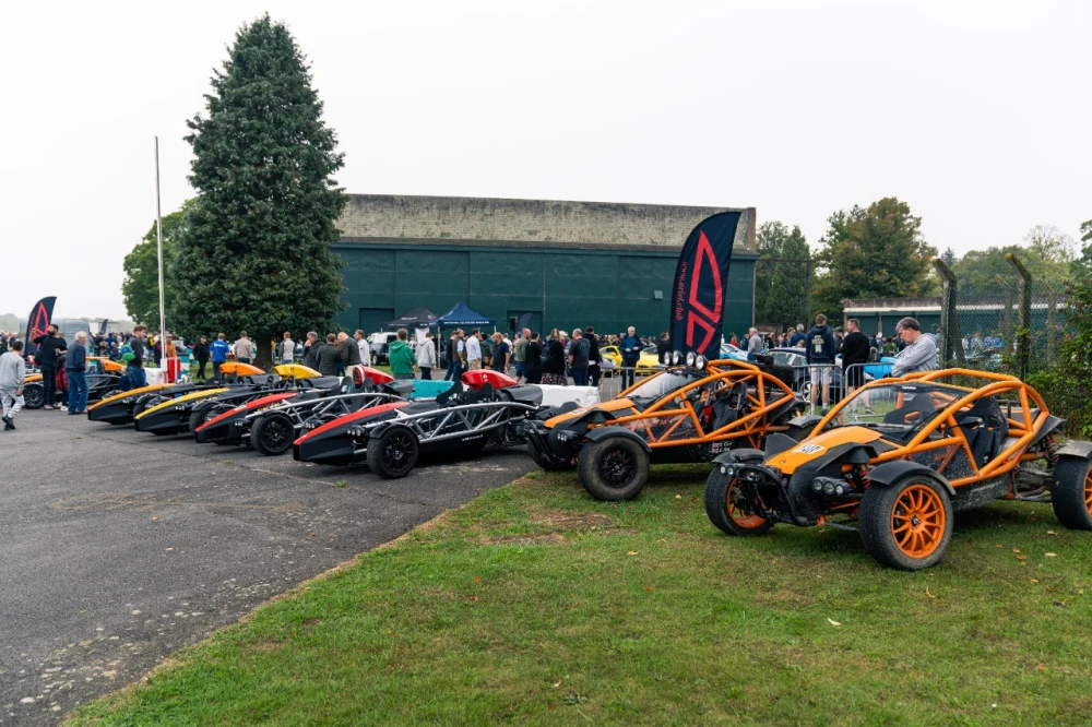 Our Coffee Run At Bicester Heritage Welcomed Over 2,000 Cars Arial Nomad