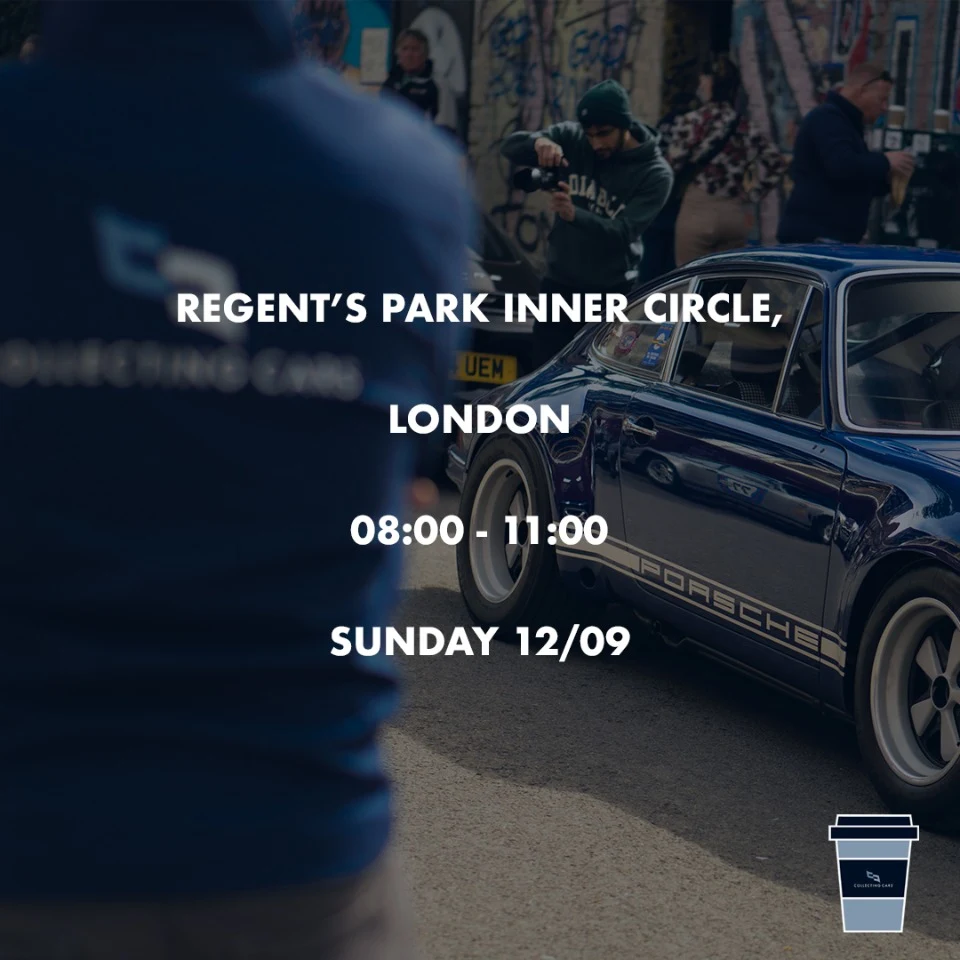 Collecting Cars Introduces 'Coffee Run' - Regent's Park