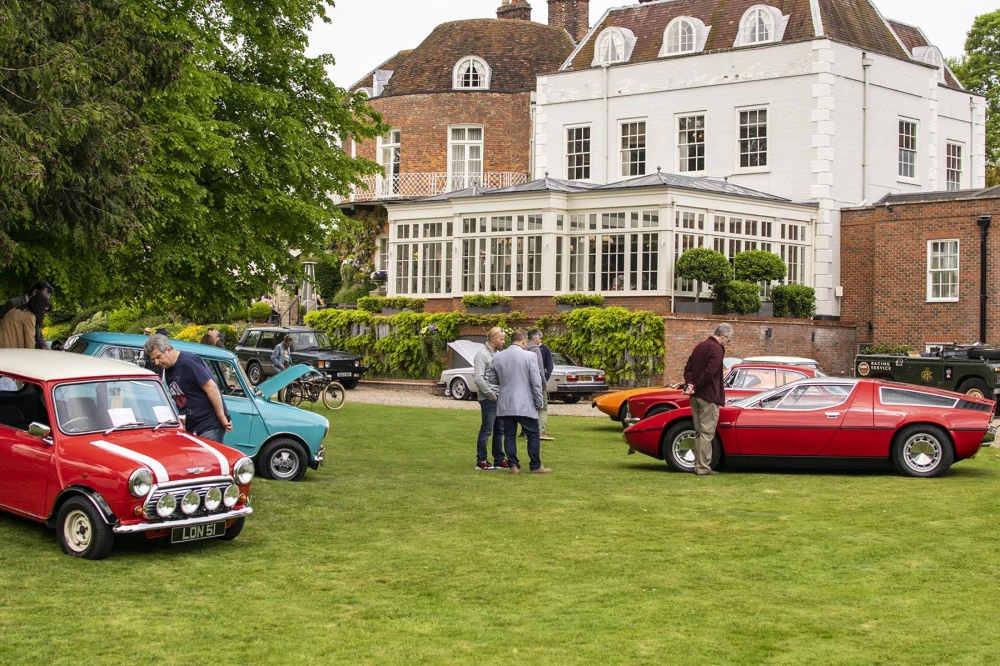 Collecting Cars at St Michael’s Manor Hotel in St Albans